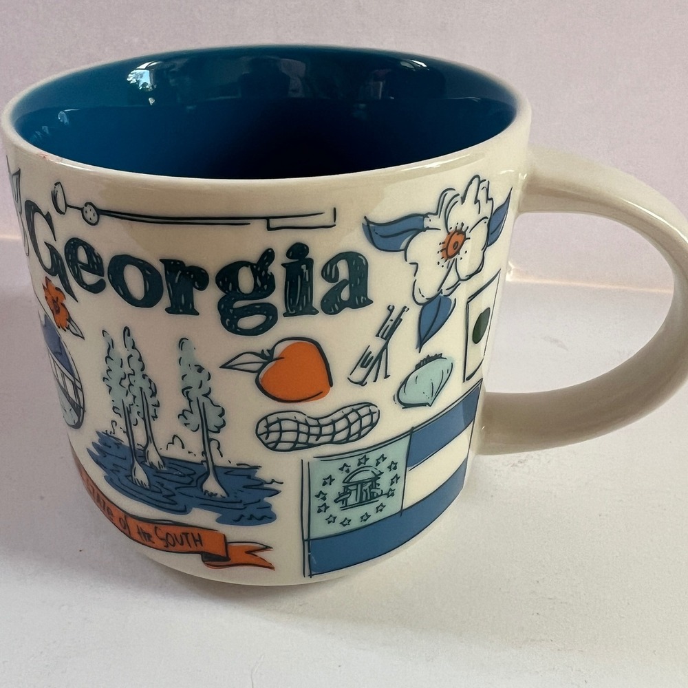 Starbucks cup Been There Series Georgia Mug 14oz Across the Globe Collection